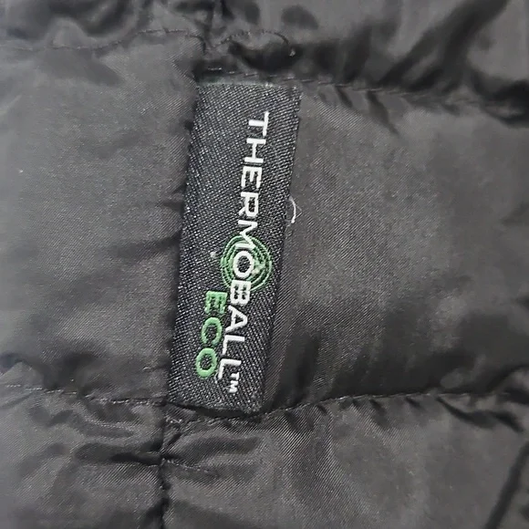 The North Face Black Quilted Jacket Unisex Mens Small - Picture 7 of 7